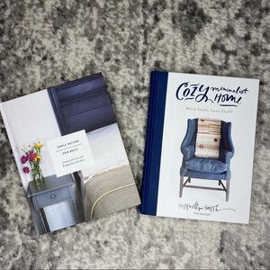 Home Decor Books Set Farmhouse Minimalism